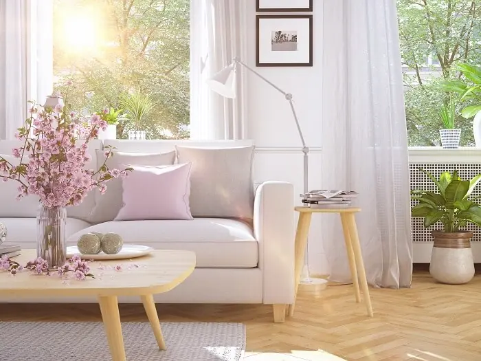 Wohnzimmer offen zur Welt
