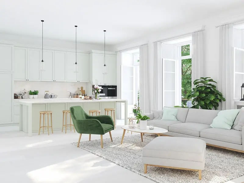 Fenster im Wohnzimmer