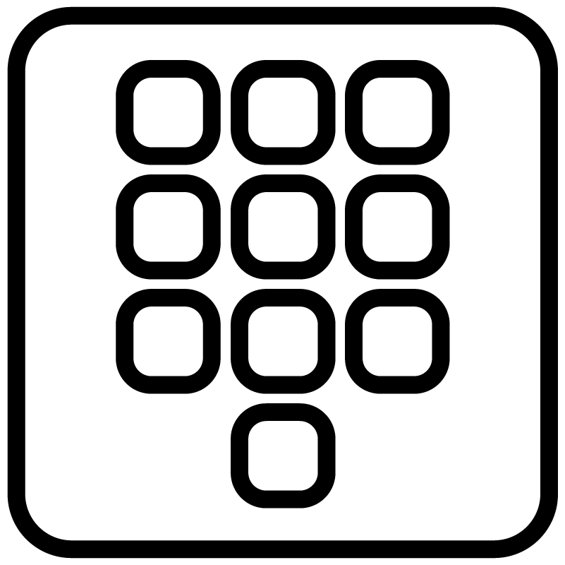 Numerische Tastatur