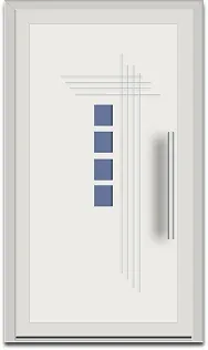 Split ALU 1.2 — Split ALU, Aluminiumtür Budvar