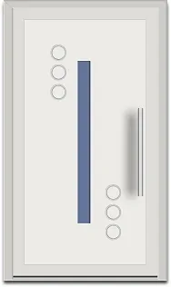 Split ALU 7.1 — Split ALU, Aluminiumtür Budvar