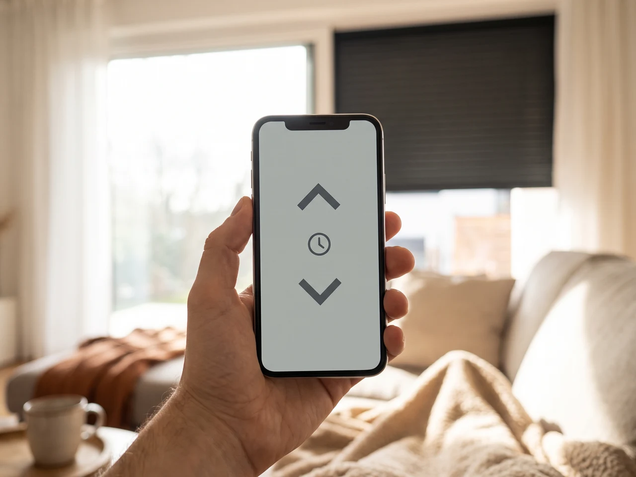 Steuerung der Vorbaurollläden per Smartphone mit TaHoma Somfy