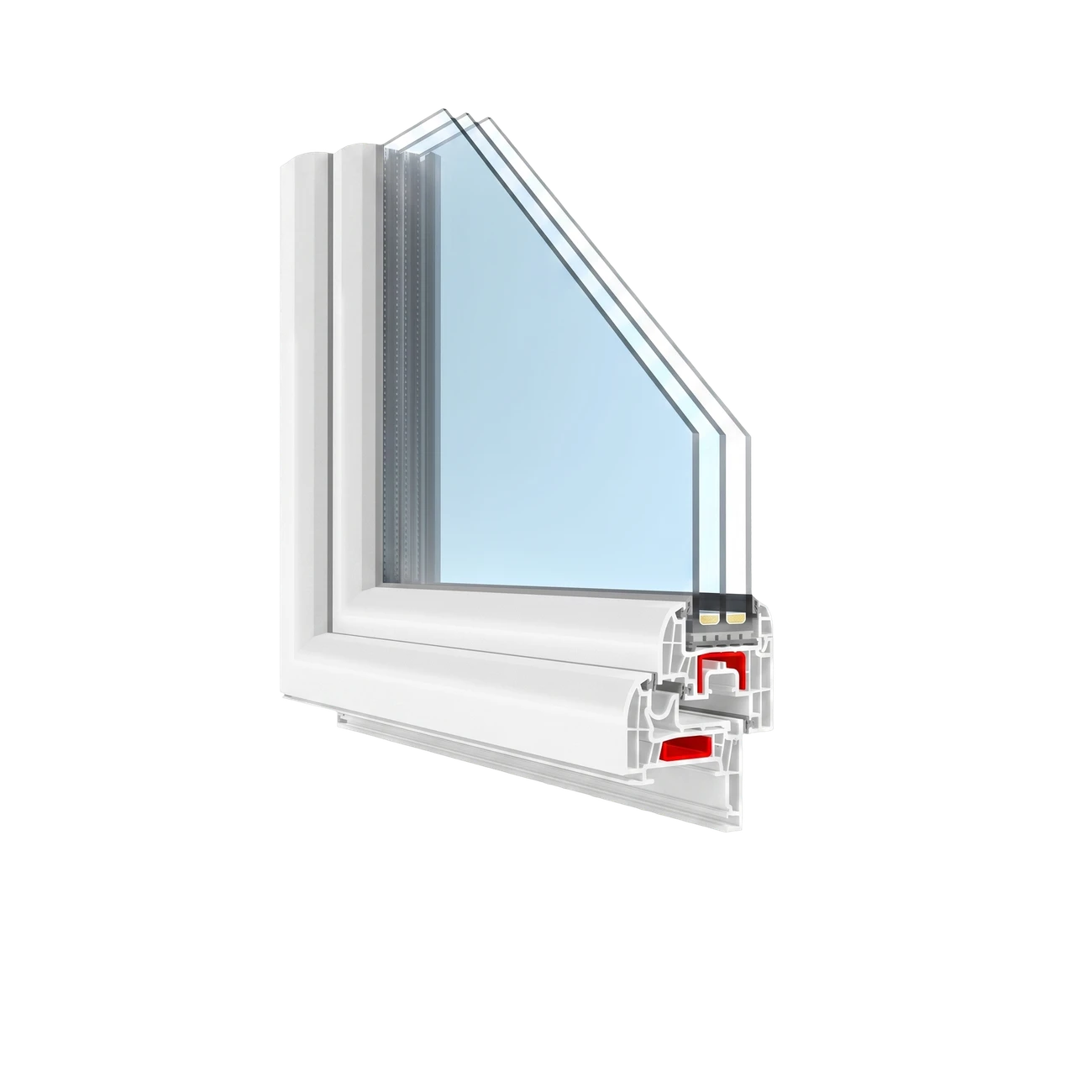 Eckschnitt T-Classic Slim RENO — Paket 3-fach