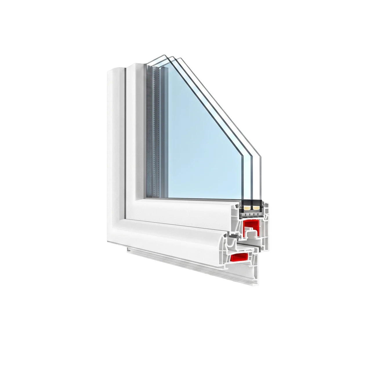 Eckschnitt T-Comfort RENO — Paket 3-fach